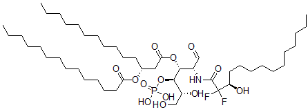 CAS#: 132760-29-3， [(3R)-1-[(2R,3R,4R,5R)-2-[[(3R)-2,2-Difluoro-3-Hydroxytetradecanoyl]Amino]-5,6-Dihydroxy-1-Oxo-4-Phosphonooxyhexan-3-Yl]Oxy-1-Oxotetradecan-3-Yl] Tetradecanoate