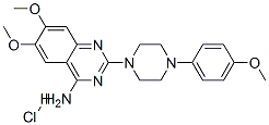 CAS#: 132764-67-1， 6,7-Dimethoxy-2-[4-(4-Methoxyphenyl)Piperazin-1-Yl]Quinazolin-4-Amine Hydrochloride