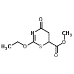 CAS#: 132791-59-4， Methyl 2-Ethoxy-4-Oxo-5,6-Dihydro-4H-1,3-Thiazine-6-Carboxylate