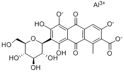 结构式 CAS# 1328-60-5, 天然红 4:1