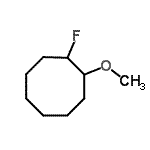CAS#: 132803-37-3， 1-Fluoro-2-Methoxycyclooctane