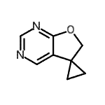 CAS#: 132804-26-3， Spiro[Cyclopropane-1,5'-Furo[2,3-d]Pyrimidine]