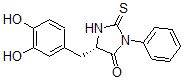 CAS 登录号：132828-63-8， (5S)-5-[(3,4-二羟基苯基)甲基]-3-苯基-2-巯基咪唑烷-4-酮