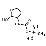 CAS#: 132872-26-5， Tert-Butyl N-(2-Hydroxytetrahydrofuran-3-Yl)Carbamate