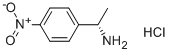 structure of CAS# 132873-57-5, (alphaS)-alpha-Methyl-4-Nitro-Benzenemethanamine Hydrochloride(1:1)