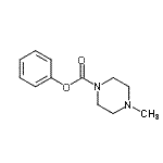 CAS#: 132906-06-0， Phenyl 4-Methyl-1-Piperazinecarboxylate