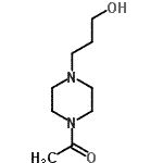 CAS#: 132917-41-0， 1-[4-(3-Hydroxypropyl)-1-Piperazinyl]Ethanone