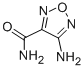 structure of CAS# 13300-88-4, 4-Amino-1,2,5-Oxadiazole-3-Carboxamide;4-Amino-1,2,5-Oxadiazole-3-Carboxamide(SALTDATA: FREE);1,2,5-Oxadiazole-3-Carboxamide, 4-Amino-;4-AMINO-FURAZAN-3-CARBOXYLIC ACID AMIDE
