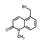 CAS#: 133032-60-7， 5-(Bromomethyl)-1-Methyl-2(1H)-Quinolinone