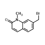 CAS 登录号：133032-61-8， 7-(溴甲基)-1-甲基-2(1H)-喹啉酮