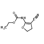CAS#: 133036-80-3， Ethyl (3-Cyano-4,5-Dihydro-2-Furanyl)Carbamate