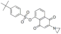 CAS#: 133042-00-9， [6-(Aziridin-1-Yl)-5,8-Dioxonaphthalen-1-Yl] 4-Tert-Butylbenzenesulfonate