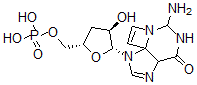 CAS#: 133073-61-7， 3,N(4)-Etheno-3'-Deoxyguanosine Monophosphate