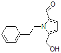 CAS#: 133086-81-4， 5-(Hydroxymethyl)-1-(2-Phenylethyl)Pyrrole-2-Carbaldehyde