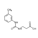 CAS#: 133115-50-1， N-[(3-Methylphenyl)Carbamoyl]-beta-Alanine