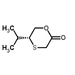CAS#: 133117-52-9， (5R)-5-Isopropyl-1,4-Oxathian-2-One