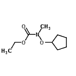CAS#: 133146-78-8， Ethyl (Cyclopentyloxy)Methylcarbamate