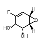 CAS#: 133218-69-6， (1R,2R,3S,6S)-4-Fluoro-7-Oxabicyclo[4.1.0]Hept-4-Ene-2,3-Diol