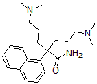 CAS#: 13326-41-5， alpha,alpha-Bis[3-(Dimethylamino)Propyl]-1-Naphthaleneacetamide