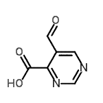 CAS#: 133510-35-7， 5-Formyl-4-Pyrimidinecarboxylic Acid