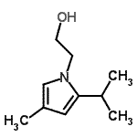 CAS#: 133527-38-5， 2-(2-Isopropyl-4-Methyl-1H-Pyrrol-1-Yl)Ethanol