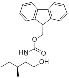 structure of CAS# 133565-46-5, N-[(1S,2S)-1-(Hydroxymethyl)-2-Methylbutyl]-Carbamic Acid 9H-Fluoren-9-Ylmethyl Ester;N-(9-FLUORENYLMETHOXYCARBONYL)-L-ISOLEUCINOL;FMOC-(2S,3S)-2-AMINO-3-METHYL-1-PENTANOL;FMOC-(S,S)-2-AMINO-3-METHYL-1-PENTANOL