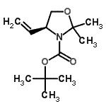 CAS#: 133625-87-3， 2-Methyl-2-Propanyl (4S)-2,2-Dimethyl-4-Vinyl-1,3-Oxazolidine-3-Carboxylate