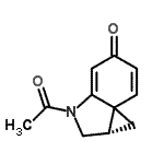 CAS#: 133629-87-5， (1aS)-3-Acetyl-1,1A,2,3-Tetrahydro-5H-Cyclopropa[c]Indol-5-One