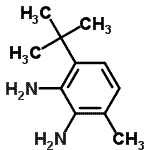 CAS#: 133639-32-4， 3-Methyl-6-(2-Methyl-2-Propanyl)-1,2-Benzenediamine