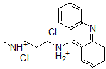CAS#: 13365-37-2， acridin-9-yl-(3-dimethylazaniumylpropyl)azanium dichloride