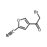 CAS#: 133674-76-7， 4-(Bromoacetyl)-2-Furonitrile