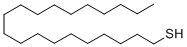 structure of CAS# 13373-97-2, 1-Eicosanethiol;1-Eicosanethiol