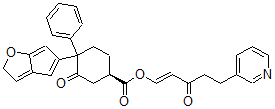 CAS#: 133774-80-8， [(E)-3-Oxo-5-Pyridin-3-Ylpent-1-Enyl] (1R)-4-(2H-Cyclopenta[b]Furan-5-Yl)-3-Oxo-4-Phenylcyclohexane-1-Carboxylate