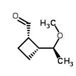 CAS#: 133796-83-5， (1S,2R)-2-[(1S)-1-Methoxyethyl]Cyclobutanecarbaldehyde