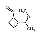 CAS#: 133868-22-1， (1S,2R)-2-[(1R)-1-Methoxyethyl]Cyclobutanecarbaldehyde