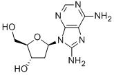 CAS#: 13389-09-8， 8-Amino-2'-Deoxyadenosine