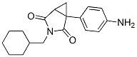 CAS#: 133986-32-0， 1-(4-Aminophenyl)-3-(Cyclohexylmethyl)-3-Azabicyclo[3.1.0]Hexane-2,4-Dione