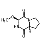 CAS#: 134023-31-7， (3S,8aS)-3-Methoxyhexahydropyrrolo[1,2-a]Pyrazine-1,4-Dione