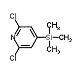 CAS#: 134031-23-5， 2,6-Dichloro-4-(Trimethylsilyl)Pyridine