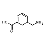 CAS#: 134039-31-9， 5-(Aminomethyl)-1,3-Cyclohexadiene-1-Carboxylic Acid