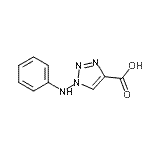 CAS#: 134051-01-7， 1-Anilino-1H-1,2,3-Triazole-4-Carboxylic Acid