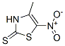 CAS#: 13416-33-6， 4-Methyl-5-Nitrothiazole-2(3H)-Thione