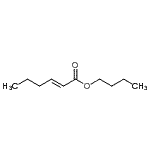 CAS#: 13416-74-5， Butyl (2E)-2-Hexenoate