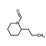 CAS#: 134253-35-3， 2-Propyl-1-Piperidinecarbaldehyde