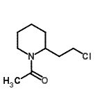 CAS#: 134277-62-6， 1-[2-(2-Chloroethyl)-1-Piperidinyl]Ethanone