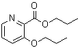 结构式 CAS# 134319-22-5, 3-丙氧基-2-吡啶羧酸丙酯