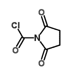 CAS#: 134402-80-5， 2,5-Dioxo-1-Pyrrolidinecarbonyl Chloride