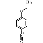 structure of CAS# 134420-06-7, 1-Ethoxy-4-Isocyanobenzene;1-Ethoxy-4-isocyano-benzene;4-ethoxybenzenisocyanide;4-Ethoxyphenylisocyanide