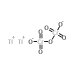 CAS#: 13453-35-5， Dithallium dichromate