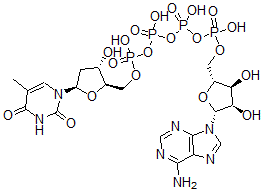 CAS#: 13457-68-6， P(1)-(Adenosine-5')-P(5)-(Thymidine-5')-Pentaphosphate